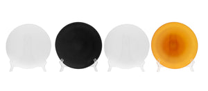 Murano Frosted Glass Centerpiece Bowls, 4