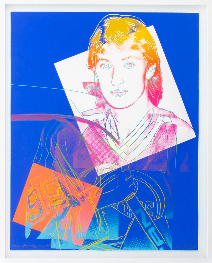 Andy Warhol "Wayne Gretzky #99" Screenprint, 1984