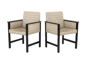 Finnish ICF Ebonized Armchairs, Pair (9884022604083)