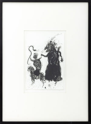 Robert Dandarov Demon Figures Mixed Media, 1985