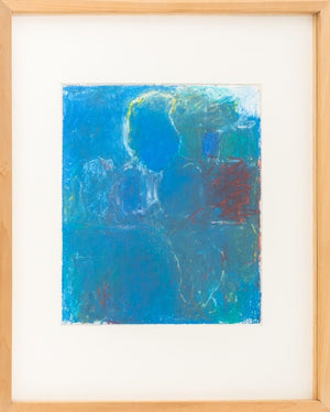Robert O'Meara Abstract Composition in Blue Pastel (9891386392883)