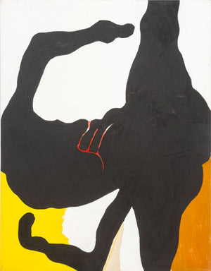 Jack Roth "Rope Dancer 35" Acrylic on Canvas, 1980