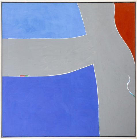 Jack Roth Untitled Acrylic on Canvas, 1977
