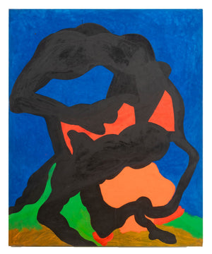 Jack Roth Untitled (Gob Gob Series) Acrylic, 1982