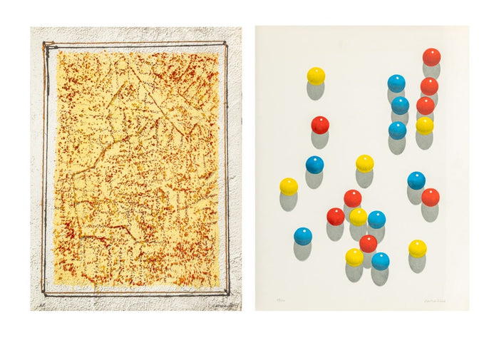 Domenick Capobianco Lithograph and Silkscreen, 2