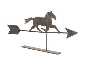 American Sheet Iron Horse Weathervane, Late 19th Century
