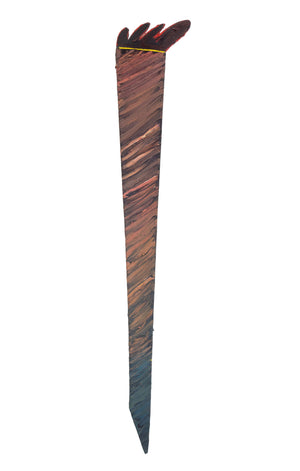 Contemporary School Abstract Torch Oil on Canvas