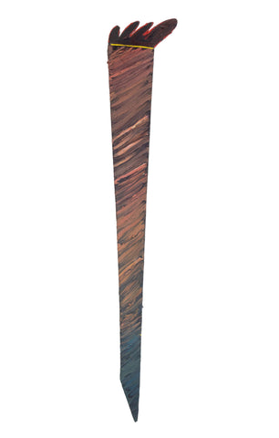 Contemporary School Abstract Torch Oil on Canvas