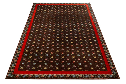 Stark Floral Needlework Carpet, 14' 10