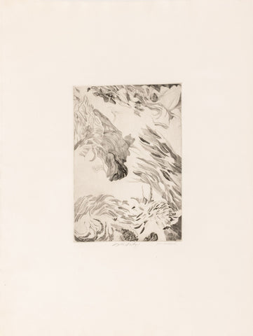 Howard Norton Cook Floral Abstraction Etching