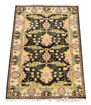 Peshawar Oushak Floral Motif Rug, 5' 10" x 4'