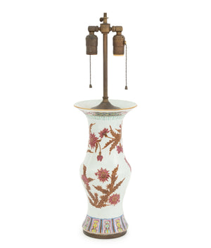 Chinese Porcelain Vase Mounted as a Table Lamp