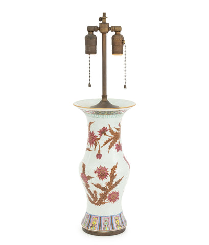 Chinese Porcelain Vase Mounted as a Table Lamp