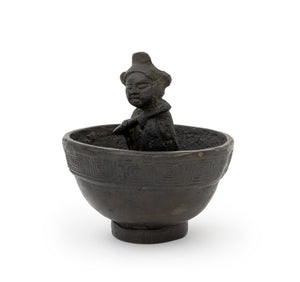 Chinese Archaistic Bronze Trick Cup