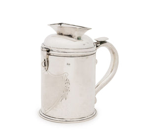 Austrian .800 Silver Tzedakah Box, 19th Century