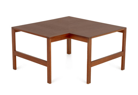 Knudsen & Lind x France & Son Walnut Corner Table