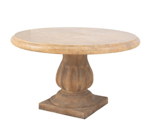 Stone Composite Circular Garden Table (9846909927731)