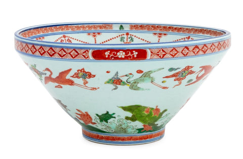 Chinese Wucai Porcelain Bowl