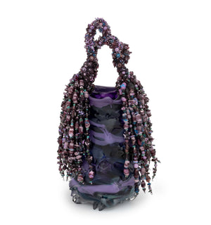 Laura Donefer "Amulet Basket" Glass Sculpture