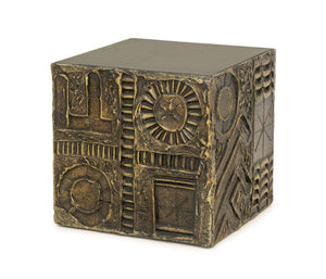 Adrian Pearsall "Goop" Brutalist Square Side Table