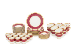 Wedgwood "Ulander" Partial Tea Service, 63 Pcs.