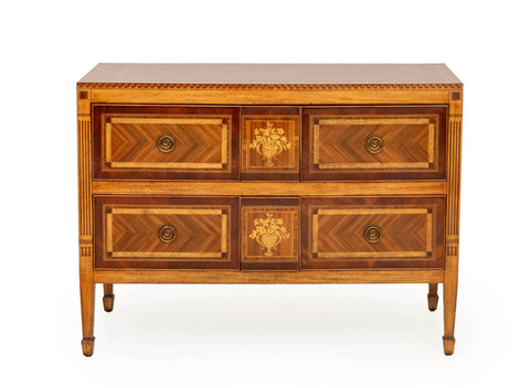 Maitland-Smith Neoclassical Style Marquetry Buffet