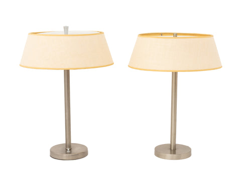 Pair of Nessen Mid-Century Modern Table Lamps
