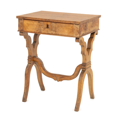 Louis XV Style Walnut Sewing Table