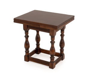 Victorian Oak Drawleaf Table, 19th Century