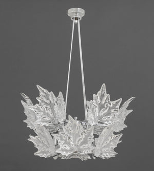 Lalique Champs-Elysees Two-Tier Chandelier