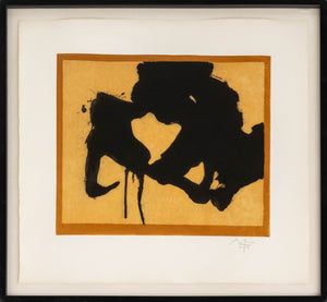 Robert Motherwell "At the Edge", 1984