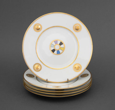 Set of Five Olivier Gagnere for Bernardaud Porcelain 