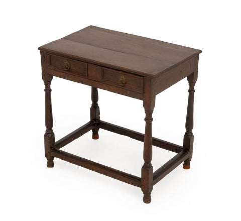 Baroque Style Oak Work Table