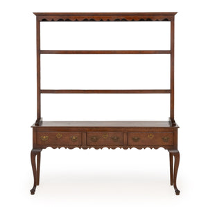Welsh Oak Dresser with Cabriole Legs, 19th Century