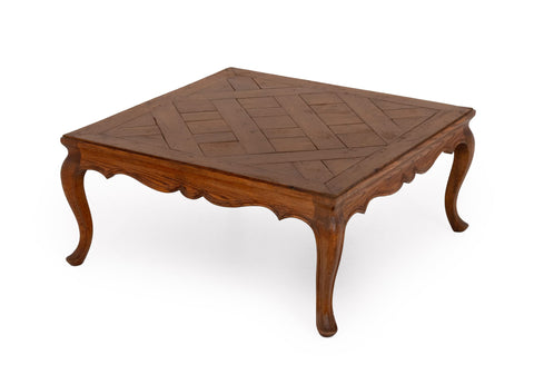 French Provincial Oak Coffee Table