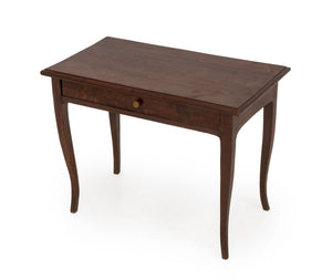 French Provincial Oak Side Table