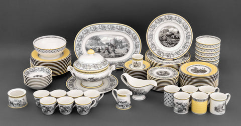 Villeroy and Boch House and Garden Collection Porcelain Assembled Partial Service Set