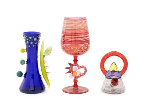 Beau Barrett Art Glass Vessels, 3