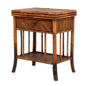 Aesthetic Movement Style Bamboo Side Table