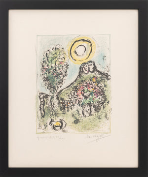 Marc Chagall "Le Baou de St. Jeannet II" Lithograph, 1969