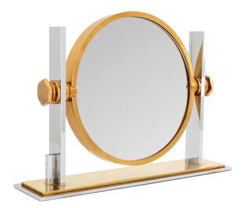 Karl Springer Vanity Mirror, 1970s