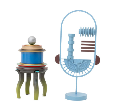 Two Lucie Kaas, Etc. Postmodern Table Articles