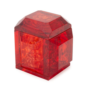 Joyce Francis "Blood Lotus" Covered Box