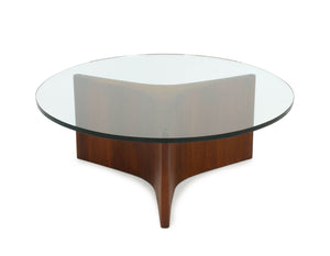 Danish Modern Walnut Coffee Table