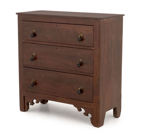 Arts and Crafts Style Oak Chest of Drawers