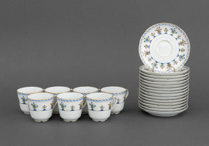 Bernardaud "Chateaubriand" Part Tea Service, 22