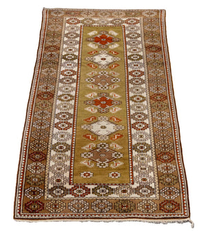 Turkish Eagle Kazak Style Rug, 6' 6.5" x 3' 7.5"