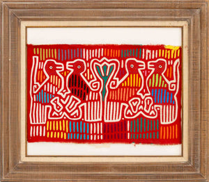 Panamanian Guna Animal Mola Textile