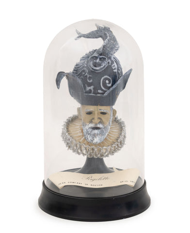 Rigoletto Mixed Media Bust Sculpture, Opera Company of Boston, April 1977
