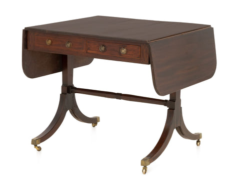 George III Mahogany Sofa Table, Circa 1800